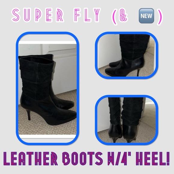 Gorgeous Leather Boots (New)! ! ✨ACCEPTING OFFERS (don’t be shy)✨!! - Picture 1 of 12